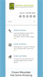 Mobile Screenshot of crownmtn.org